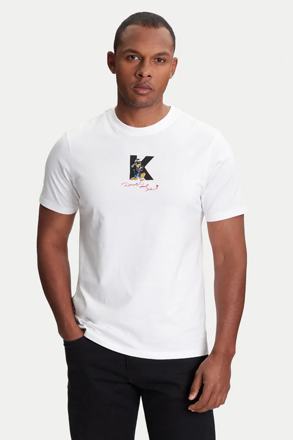 ΑΝΔΡΙΚΗ ΜΠΛΟΥΖΑ KARL LAGERFELD - 10 ΛΕΥΚΟ